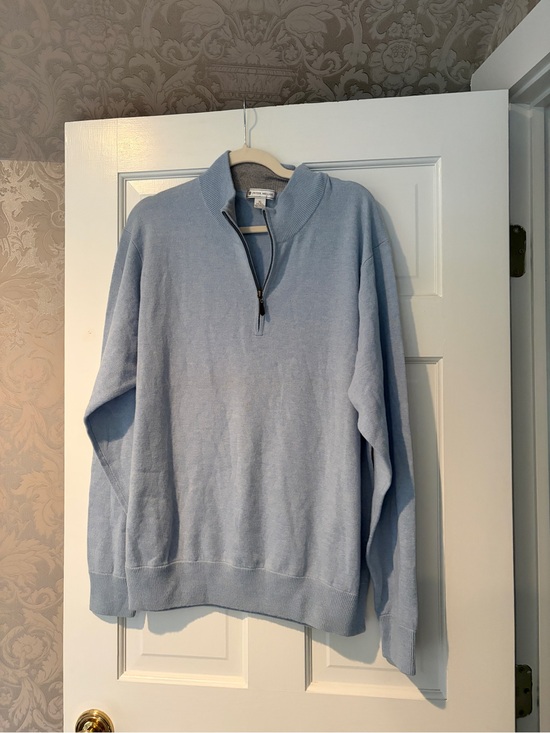 Peter Millar Other - Light Blue Quarter-Zip Sweater Peter Millar xl men’s wool cashmere